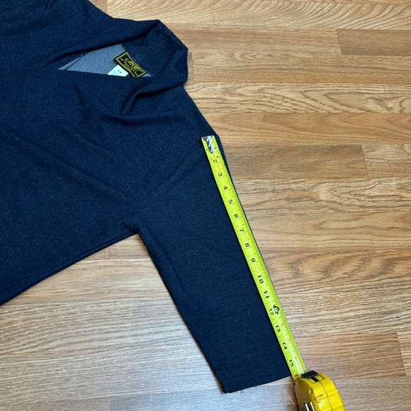 Vintage 1980’s/1990’s A Touch of Class Clothing, navy blue open jacket. Size S/M - Picture 16 of 17